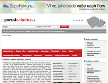 Tablet Screenshot of portalceladna.cz